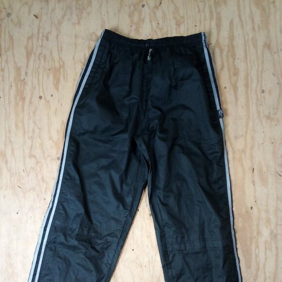 Vintage Adidas Clima Shell 3 Stripe Wind Pants Joggers - Picture 2 of 9